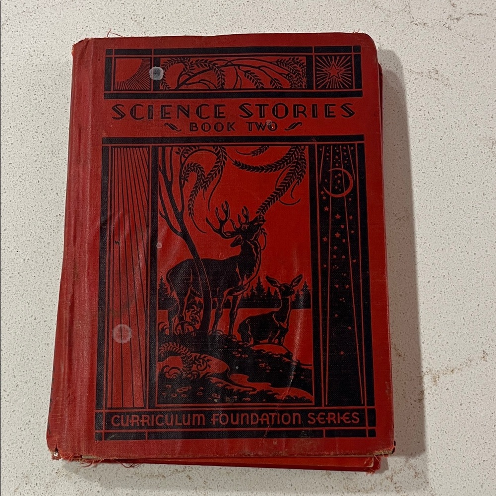 Vintage Red Science Stories Book Two